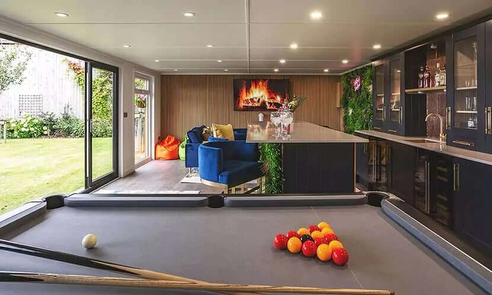 Garden Room Entertainment Spaces garden room by All Season Garden Rooms